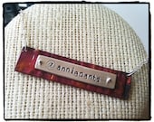Custom Twitter Name Bar Necklace