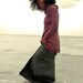 Barefoot Skirt in 100% Organic Cotton Hemp Jersey.