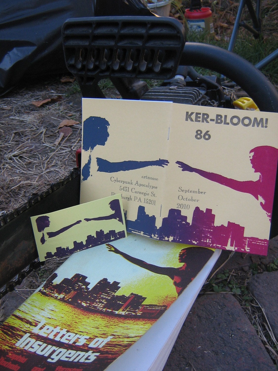 Ker-bloom 86 letterpress zine