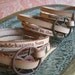 Leather Buddha Wrap Bracelet Brass Closure - One Size fits All