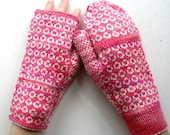PDF Pattern Snooks Gloves - fingerless handwarmers and fliptop mittens pattern