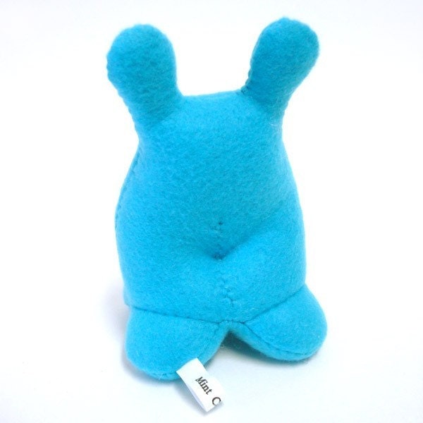 Stuffed Alien -- Poonga Poonga Bween -- Weird Plush Monster -- Turquoise Blue