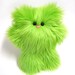 Plush Monster -- Petunia in Lime Green by Mint Conspiracy