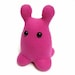Stuffed Alien -- Poonga Poonga Bween -- Dark Pink Plush Monster