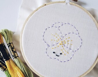 Garden Gals - Flower Embroidery Pattern