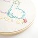 Loving Alpacas - Animal Mama and Baby Embroidery Pattern