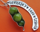 Customizable Peapod Necklace