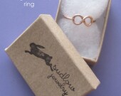 100 TINY Kraft cotton filled boxes - perfect for CANADIAN Shipping