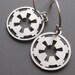 Small Star Wars Imperial Insignia Earrings