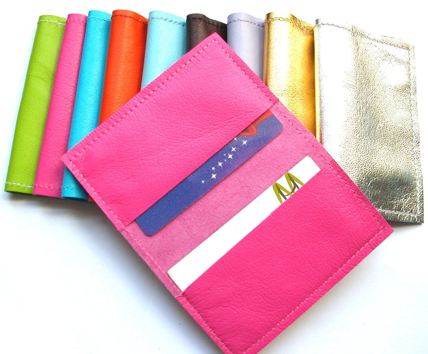 Metro Leather  Business Card Holder TM, Card Holder, Credit Card Holder, Credit Card Wallet,  ID Holder
