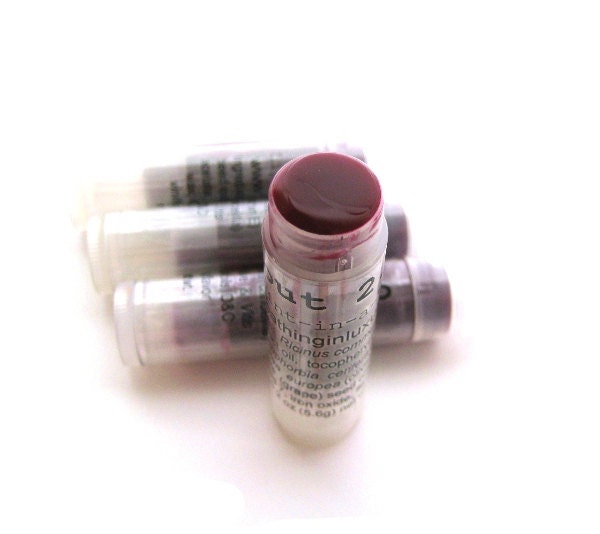 2 Blackberry Lip Tint - Sheer Lip Balm Universal Color - Natural sunkiss look - Blackberry Lime - or any 2 lip tints Mix or Match