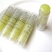 Chardonnay Grapes Lip Balm Handmade UNISEX - VEGAN - green but goes on un tinted