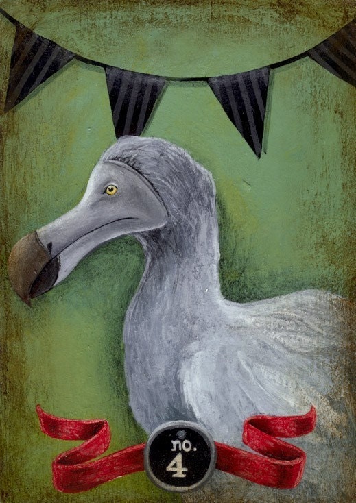 Fine Art Bird Print Sm: Dodo