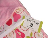 WHAT A PEAR Minky Toddler Blanket