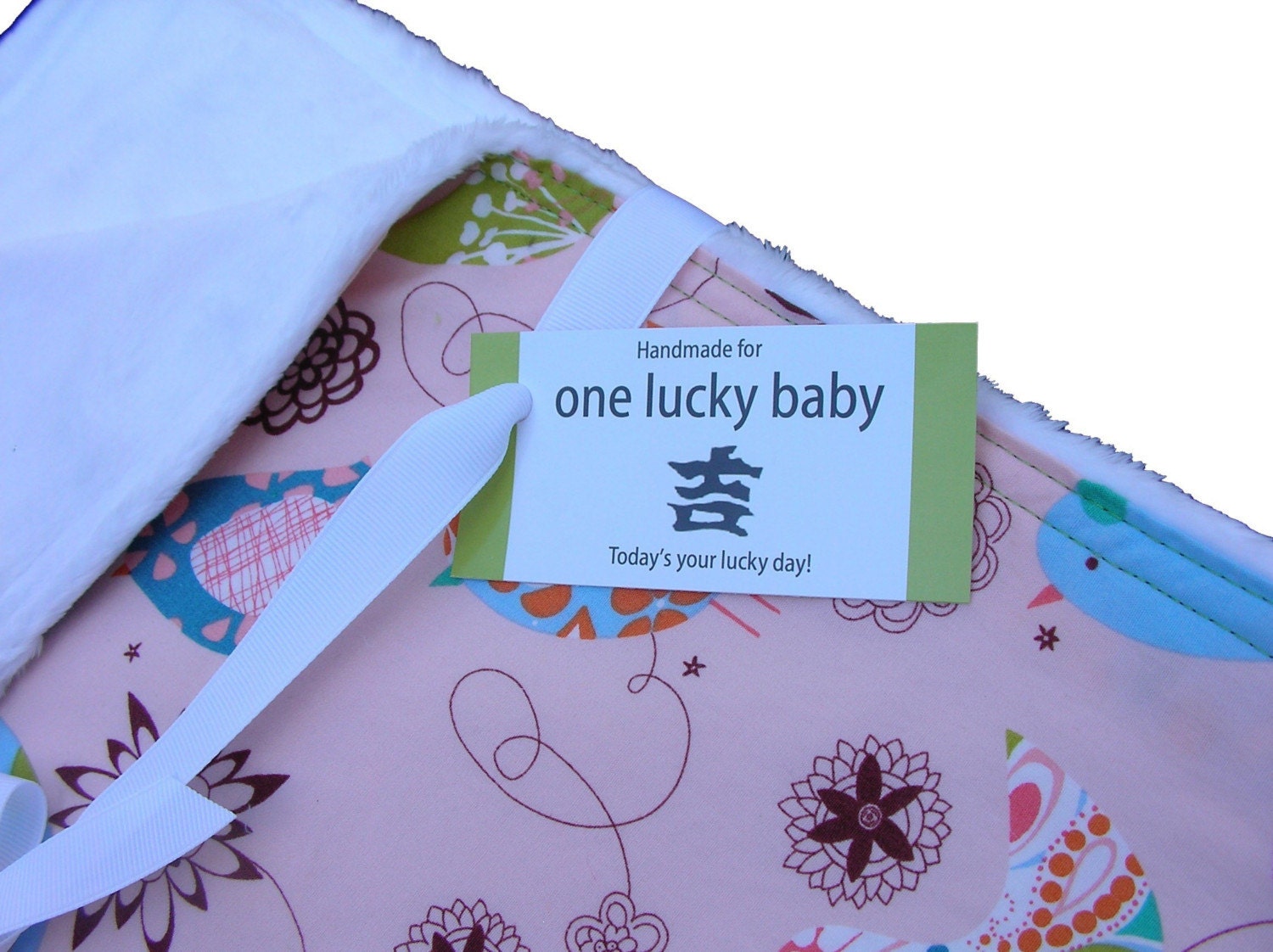TWEET Minky Todder Blanket