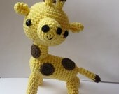 Amigurumi Giraffe crochet pattern - PDF Digital Download