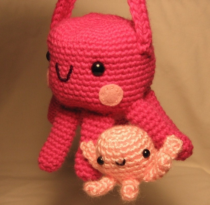 Octopus Purse - PDF crochet pattern