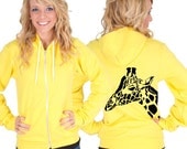 Giraffe American Apparel Hoodie