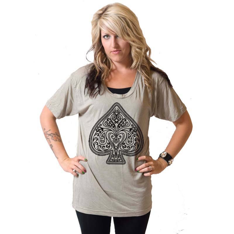 Ace of Spades American Apparel Tunic