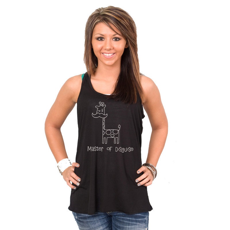 Master of Disguise White Bella Flowy Tank