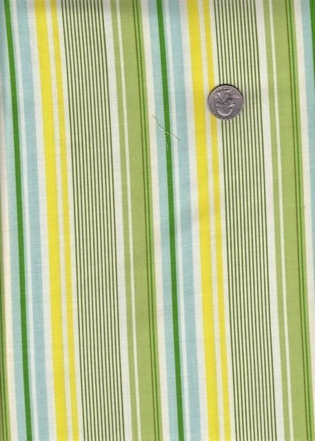 Fat quarter - Heather Bailey Nicey Jane - Slim Dandy in Blue - cotton quilt fabric