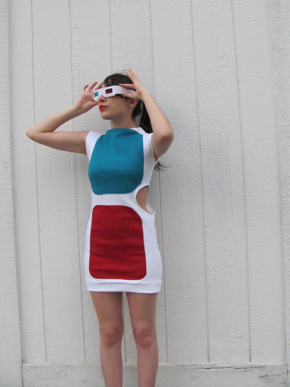 MADE TO ORDER  3-D Glasses Dress