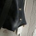 the midnight tote in black and navy