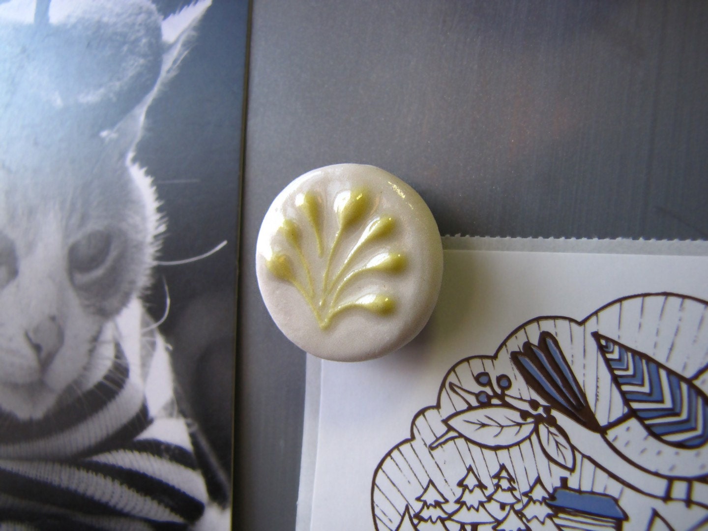Set of 4 Handmade Magnets FREE SHIPPING