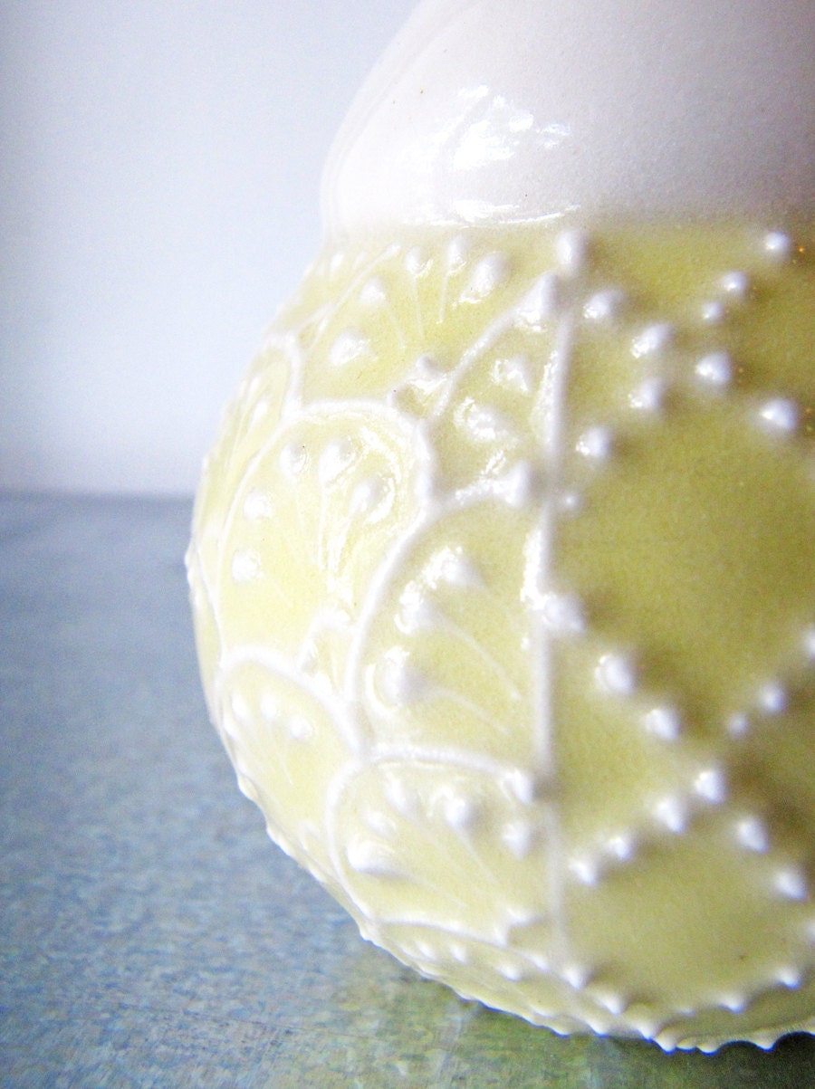 Yellow Bud Vase