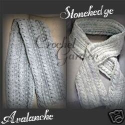 MAN SCARF CROCHET PATTERN | Easy Crochet Patterns