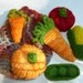 Farmers market veggie set