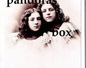 Vintage Cabinet Card - The Angels In The Choir
