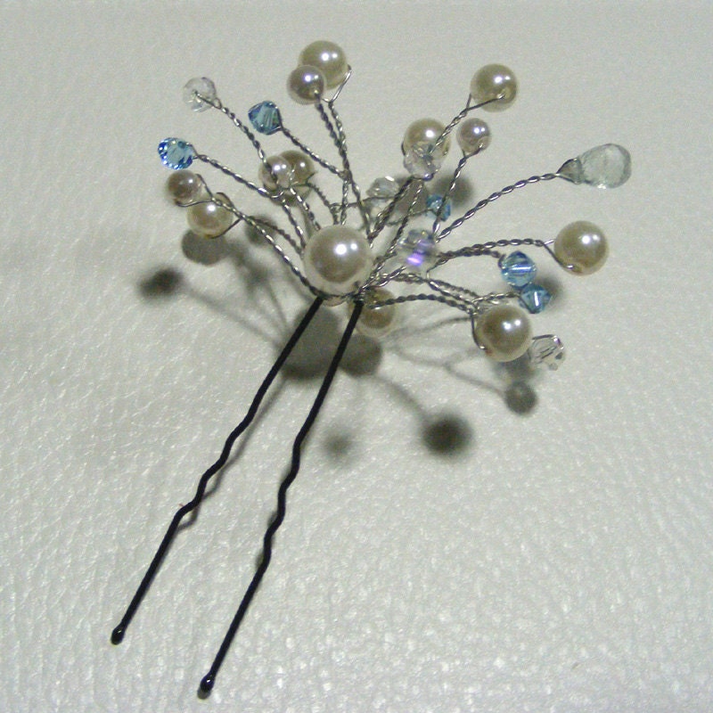 something blue hair pin
