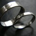 Two Promise Rings - Surfs Up Wave Rings - Any Size - Wedding Rings from Mary Lu Wason