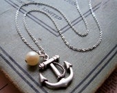Marielle Anchors Away Dainty Darling Charm Necklace