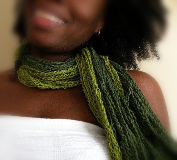 Late Summer Early Summer Cas. Limon Limon Necklace. Neckwarmer.Long Multi Layer Necklace/ Neckwarmer. Tributo Caribe