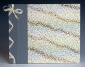 Handmade Photo Album - Blue & White Cherry Blossom - Large