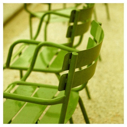 Paris Photograph - French Photography - Spring Green- Original Fine Art Photograph