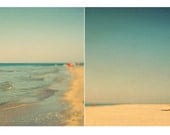 Lido Diptych- Fine Art Photograph - Set of Beach Photographs - Nature Photography - Florida Coast