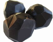 Have You Been Naughty This Year -  Lump of Coal Glycerin Soap