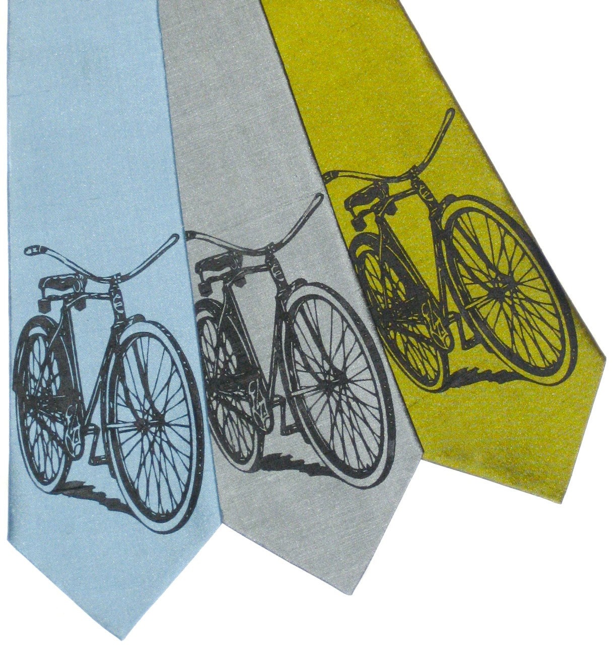 Bicycle Silk Tie