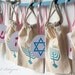 Hanukkah Gelt Pouch Calendar - Nes Gadol Haya Sham