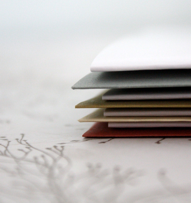 Pick Your Own Set - six blank notecards