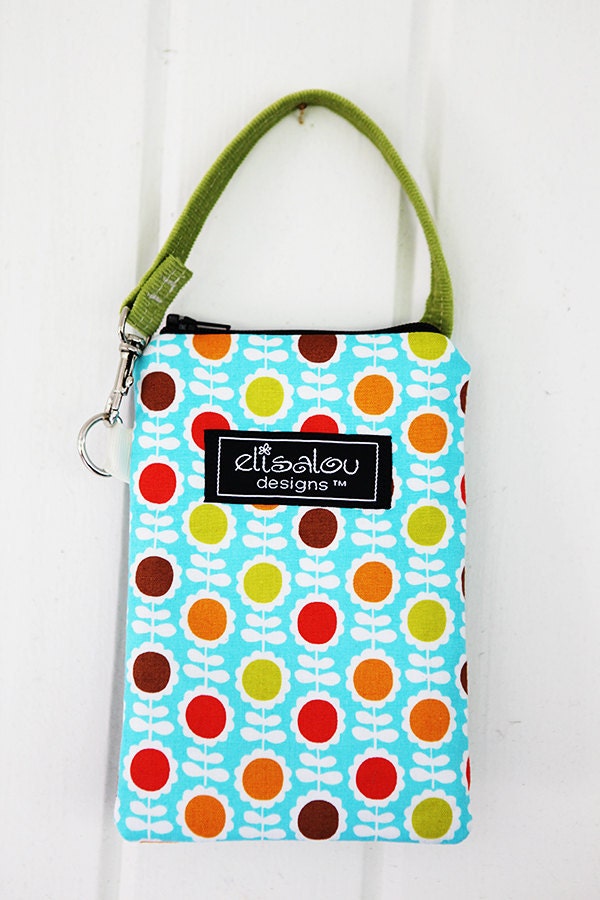 Sunflower Padded Gadget Pouch- iPhone, iPhone 5, iPod Touch, Blackberry, Camera