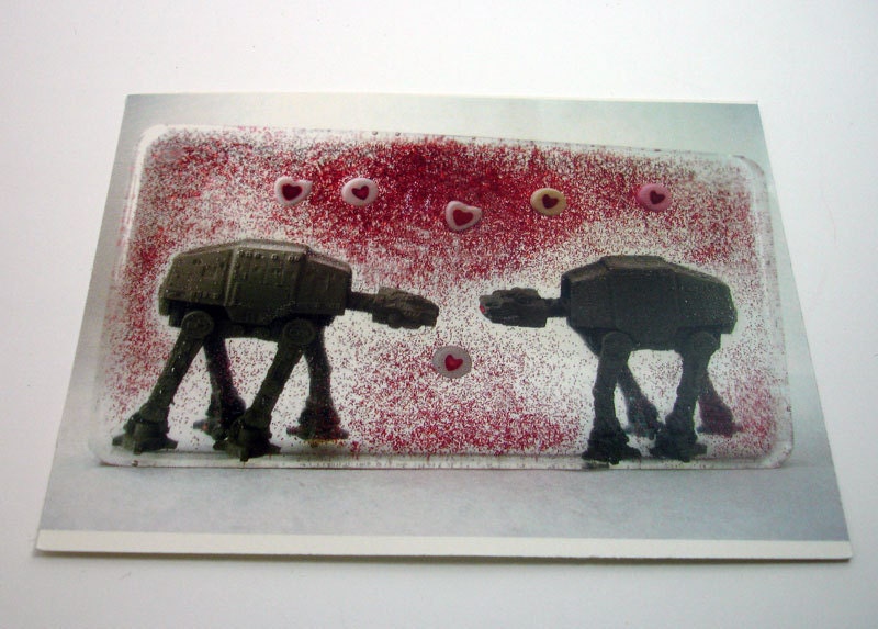 Postcard 3-Pack: AT AT Love