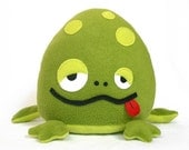 Bubbo stuffed frog toy