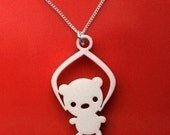 Toy Grabber Necklace -Bear