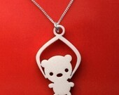 Toy Grabber Necklace -Bear