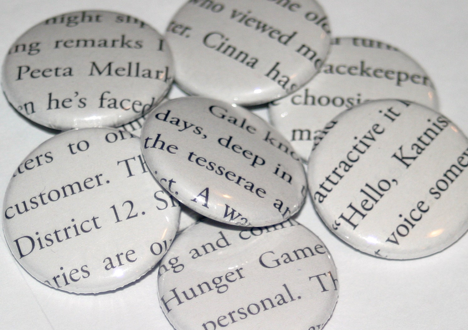 Literary Magnet Set - The Hunger Games - Set of 6