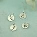 Letter Charm La Petite - choose the letter or initial of your choice -- custom made in sterling silver by Kathryn Riechert